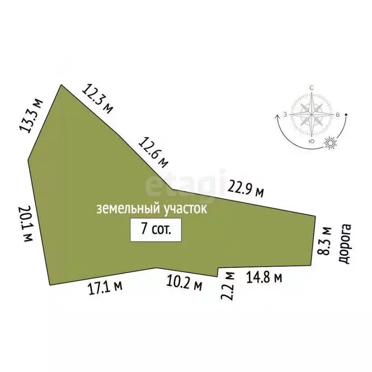 Участок в Крым, Алупка ул. Ленина (7.0 сот.) - Фото 2