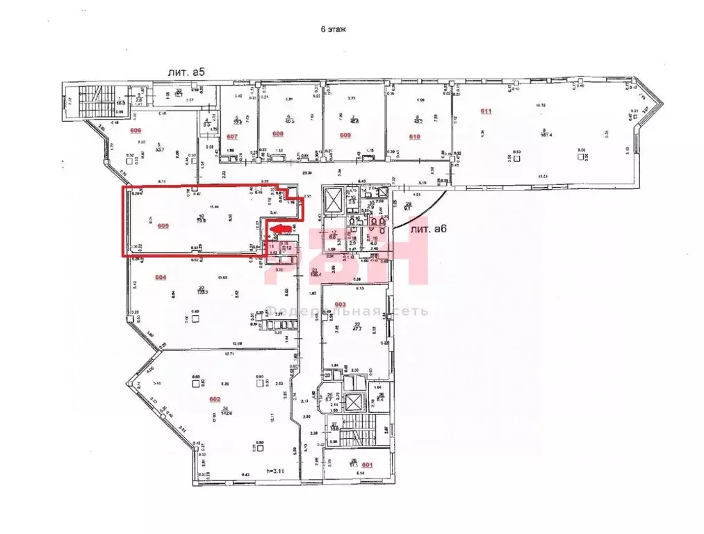 Офис в Свердловская область, Екатеринбург ул. Розы Люксембург, 64 (80 ... - Фото 2