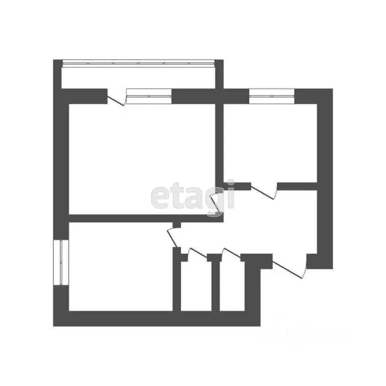 2-к кв. Свердловская область, Нижний Тагил ул. Жуковского, 37 (47.4 м) - Фото 1