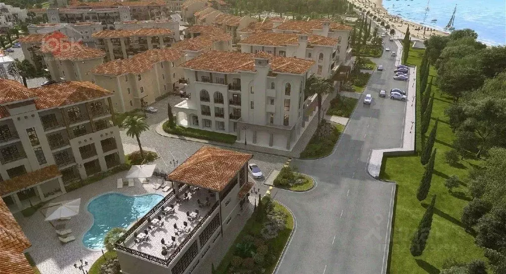 Студия Крым, Черноморское пгт ул. Сигнальная, 2В (23.0 м) - Фото 2