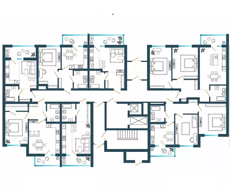 Студия Ростовская область, Батайск ул. Родная, 1 (27.51 м) - Фото 2