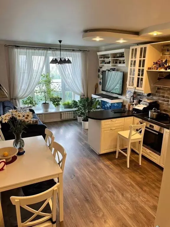 3-к кв. Московская область, Пушкино Набережная ул., 2а (87.0 м) - Фото 2