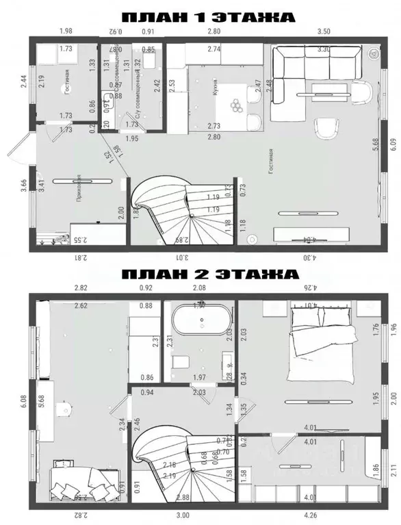 Таунхаус в Калининградская область, Калининград пос. Лермонтовский, ... - Фото 2