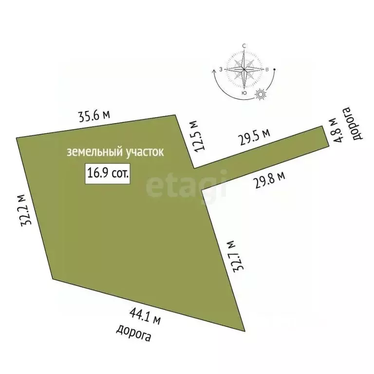 Участок в Ярославская область, Ярославский муниципальный округ, д. ... - Фото 2