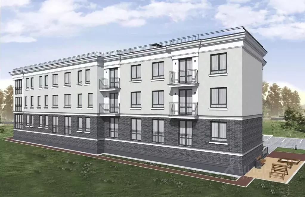 2-к кв. Калининградская область, Зеленоградск ул. Донская, 46 (59.56 ... - Фото 2