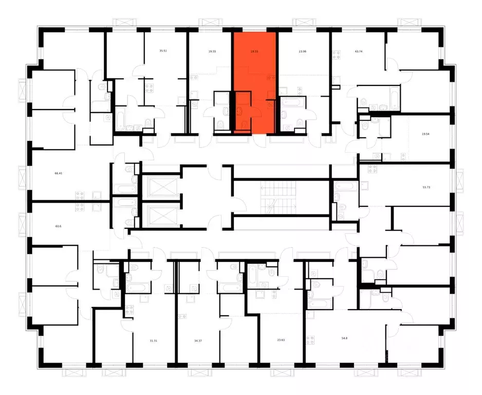 Студия Бурятия, Улан-Удэ ул. Шмидта, 37А (19.55 м) - Фото 2