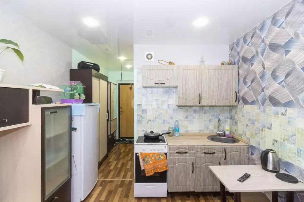 Студия Тюменская область, Тюмень ул. Новоселов, 115 (15.7 м) - Фото 1