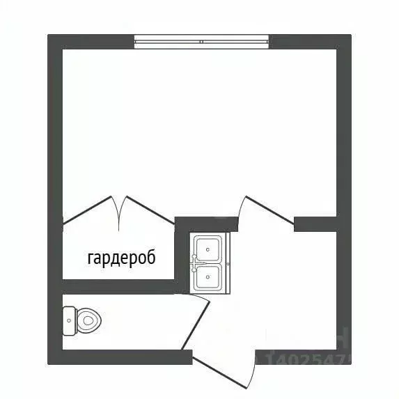 1-к кв. Владимирская область, Ковров Сосновая ул., 15/1 (12.5 м) - Фото 2
