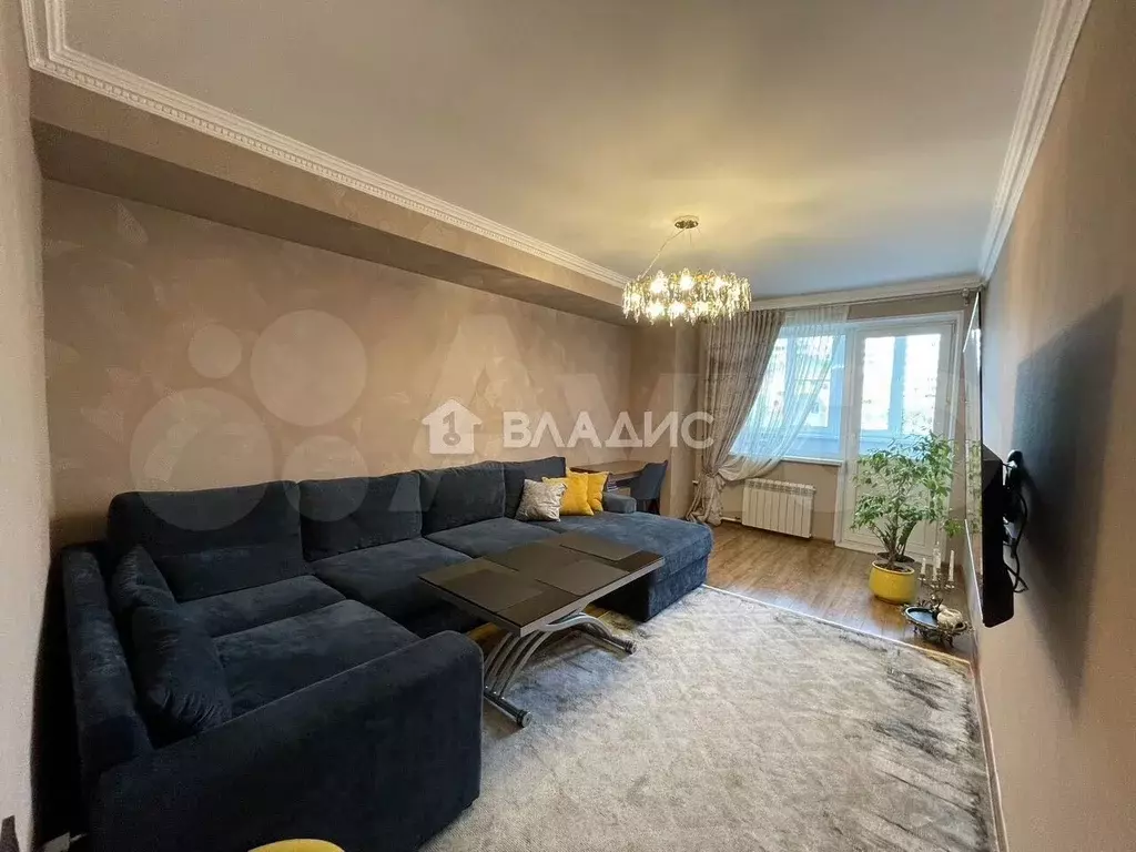 3-к. квартира, 67 м, 3/17 эт. - Фото 1