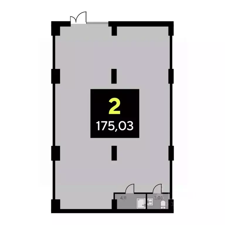 Офис в Тюменская область, Тюмень ул. Андрея Приказнова, 2 (175 м) - Фото 1