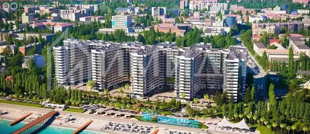 2-комнатная квартира: Сочи, улица Просвещения, 32 (39 м) - Фото 1