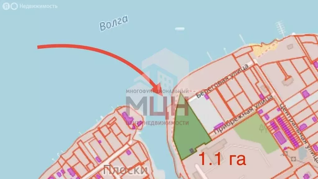 Участок в Плоски, территория Плоски-2 (110 м) - Фото 1