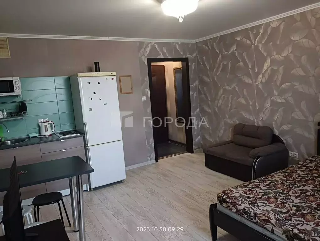 Студия Новосибирская область, Новосибирск Горский мкр, 75 (27.0 м) - Фото 2