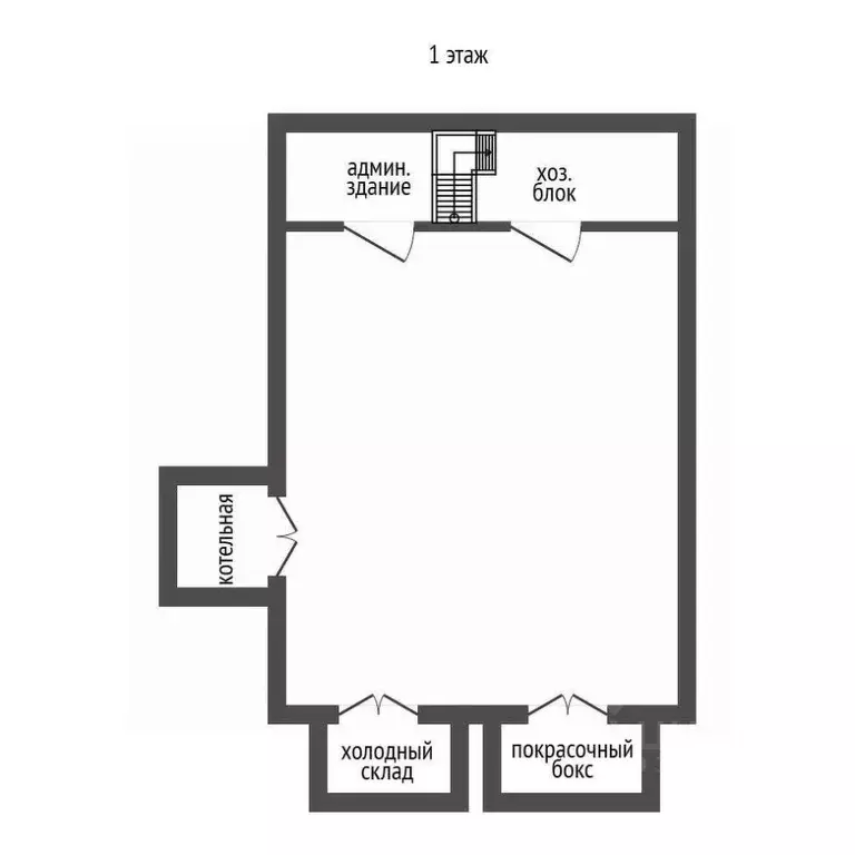 Склад в Красноярский край, Сосновоборск Заводская ул., 1к51 (5687 м) - Фото 2