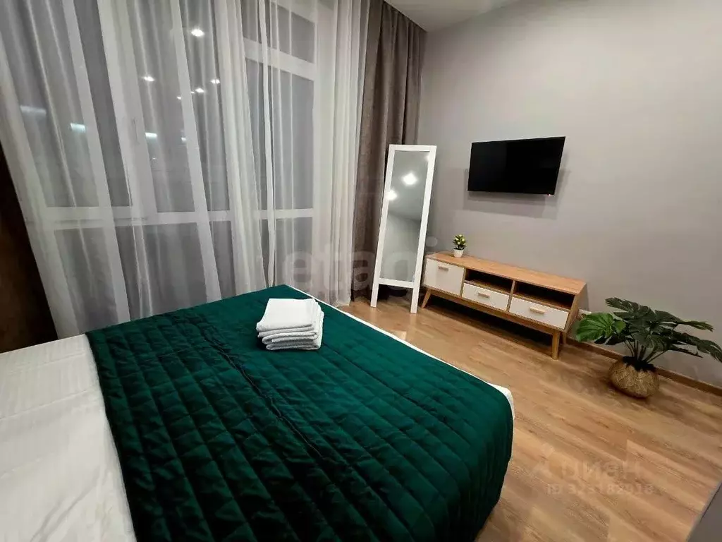 Студия Тюменская область, Тюмень ул. 2-я Луговая, 24к3 (34.0 м) - Фото 2