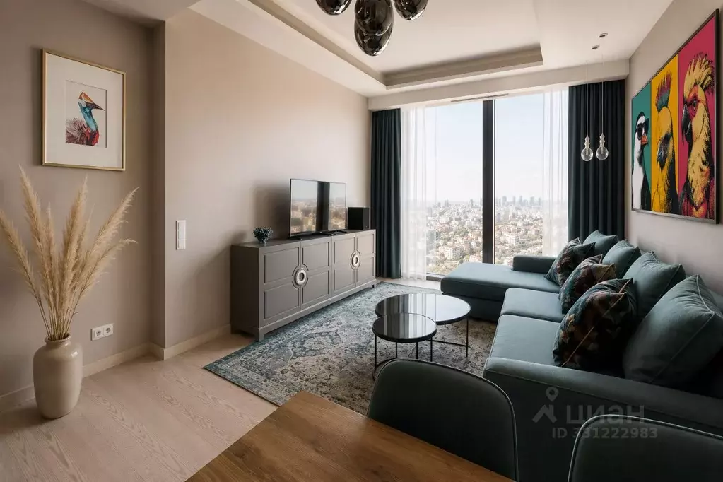 2-к кв. Москва 1-й Красногвардейский проезд, 22с2 (65.0 м) - Фото 2