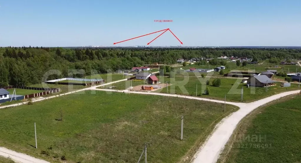 Участок в Калужская область, Малоярославецкий район, Коллонтай с/пос, ... - Фото 2