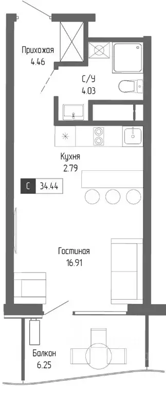 1-к кв. Крым, Алушта Профессорский Уголок мкр, Крымская Резиденция ... - Фото 0