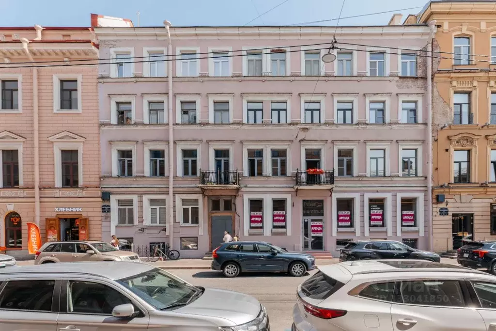 3-к кв. Санкт-Петербург Караванная ул., 6 (61.6 м) - Фото 1