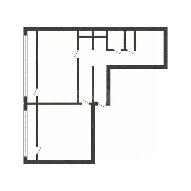 2-к кв. Курганская область, Курган Заозерный жилрайон, 4-й мкр, 17 ... - Фото 2