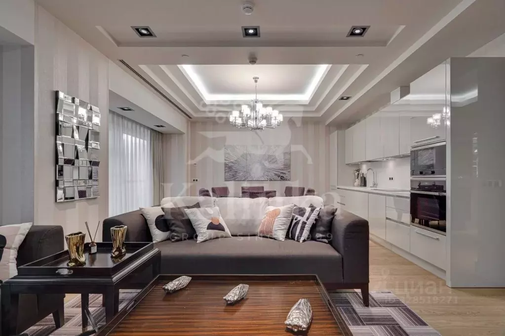 2-к кв. Москва 1-й Красногвардейский проезд, 15 (107.6 м) - Фото 1