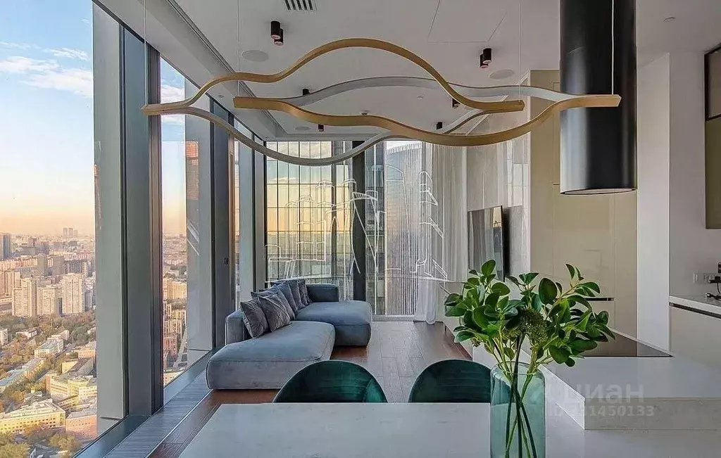 2-к кв. Москва 1-й Красногвардейский проезд, 22с1 (73.0 м) - Фото 1
