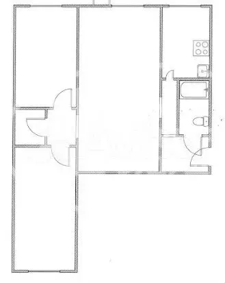 3-к. квартира, 53 м, 2/3 эт. - Фото 0