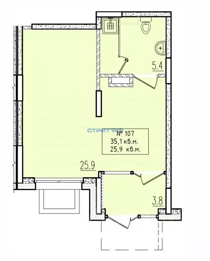 Помещение свободного назначения в Московская область, Мытищи городской ... - Фото 2