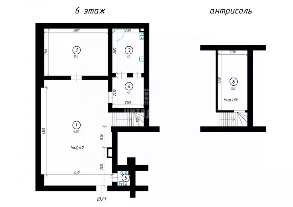 2-к кв. Воронежская область, Воронеж ул. Комиссаржевской, 15 (87.0 м) - Фото 2