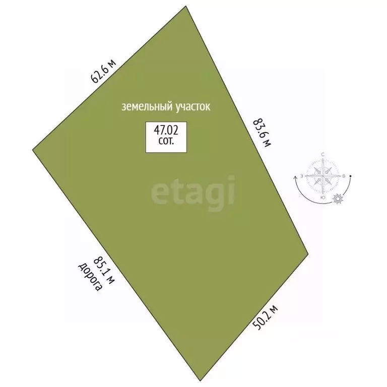 Участок в Свердловская область, Белоярский муниципальный округ, д. ... - Фото 2