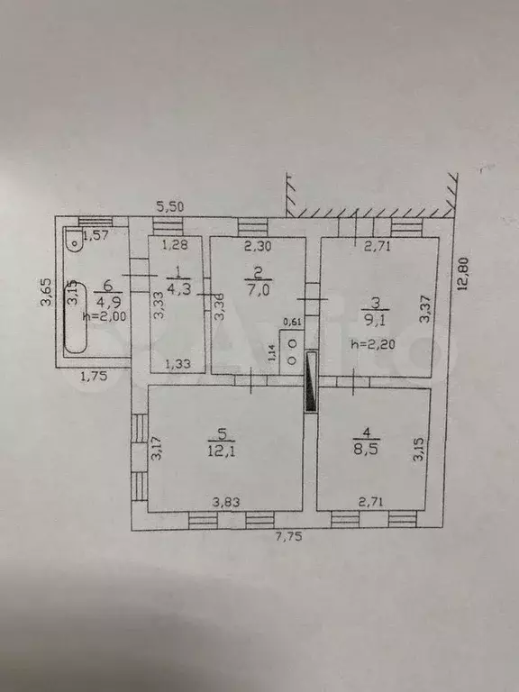 Дом 45,9 м на участке 13 сот. - Фото 0