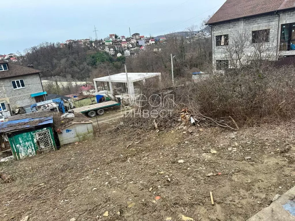 Участок в Краснодарский край, Сочи пл. Флага (4.5 сот.) - Фото 2