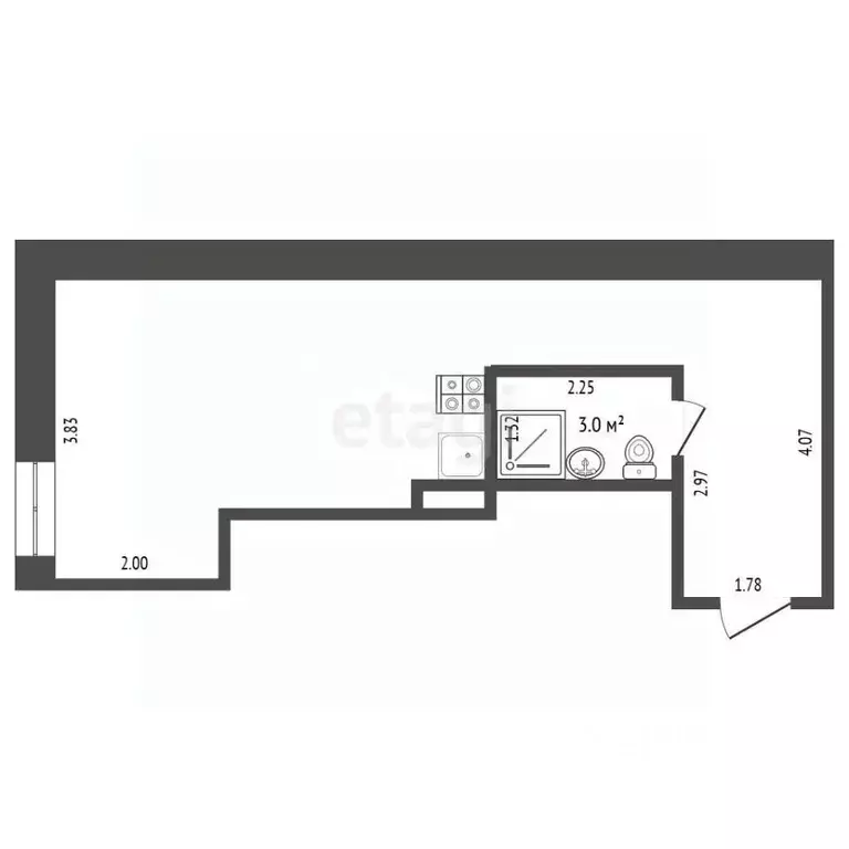 Студия Мордовия, Саранск ул. Олега Кошевого, 20 (29.8 м) - Фото 2