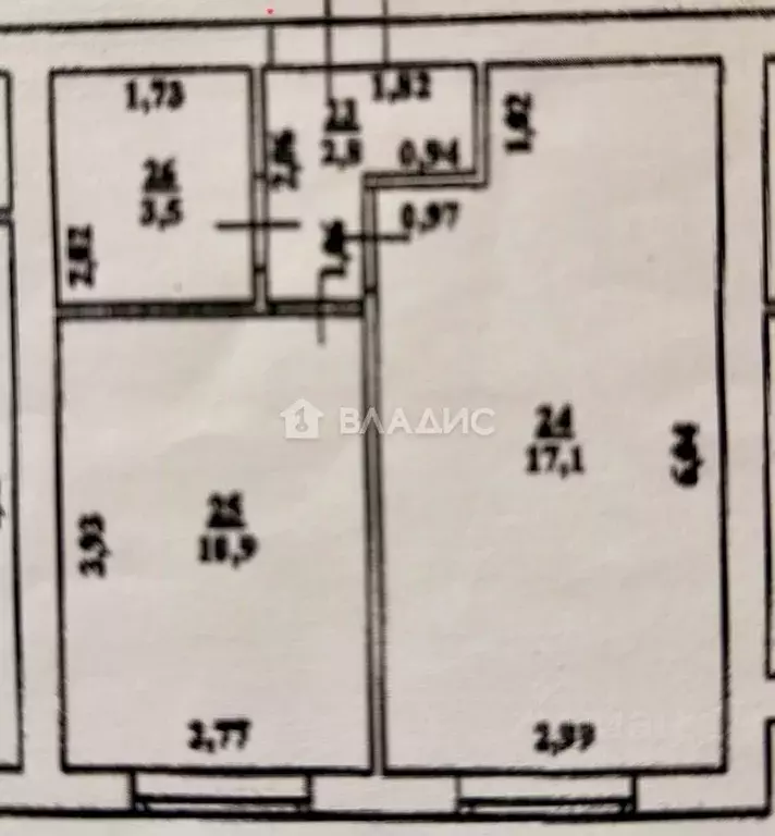 1-к кв. Калужская область, Калуга ул. Братьев Луканиных, 15 (34.4 м) - Фото 2