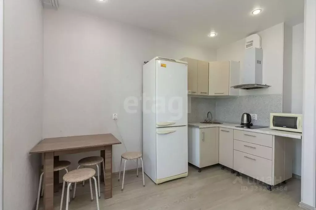 Студия Тюменская область, Тюмень ул. Тимофея Чаркова, 81к1 (28.0 м) - Фото 1