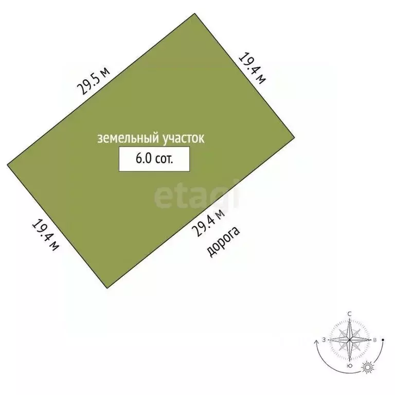 Участок в Ленинградская область, Всеволожск Бернгардовка мкр,  (6.0 ... - Фото 1