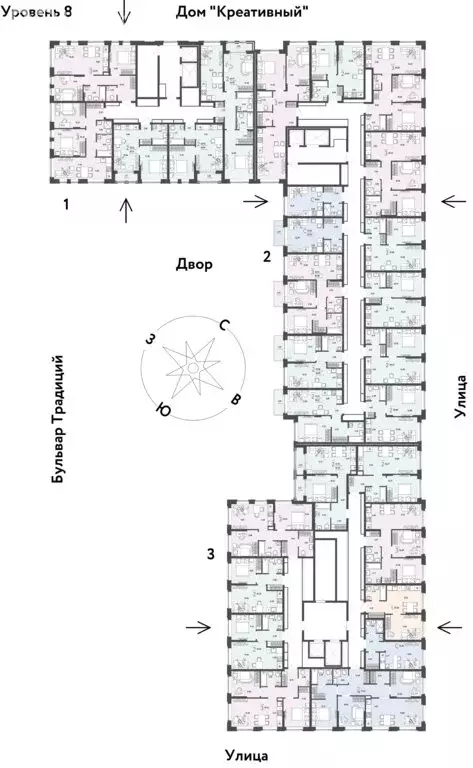 Квартира-студия: Тюмень, улица Андрея Кореневского, 5к1 (20.84 м) - Фото 1