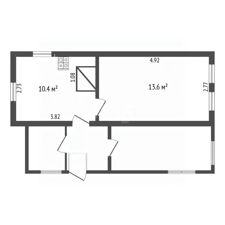 Дом в Ярославская область, Некрасовский муниципальный округ, Бурмакино ... - Фото 2