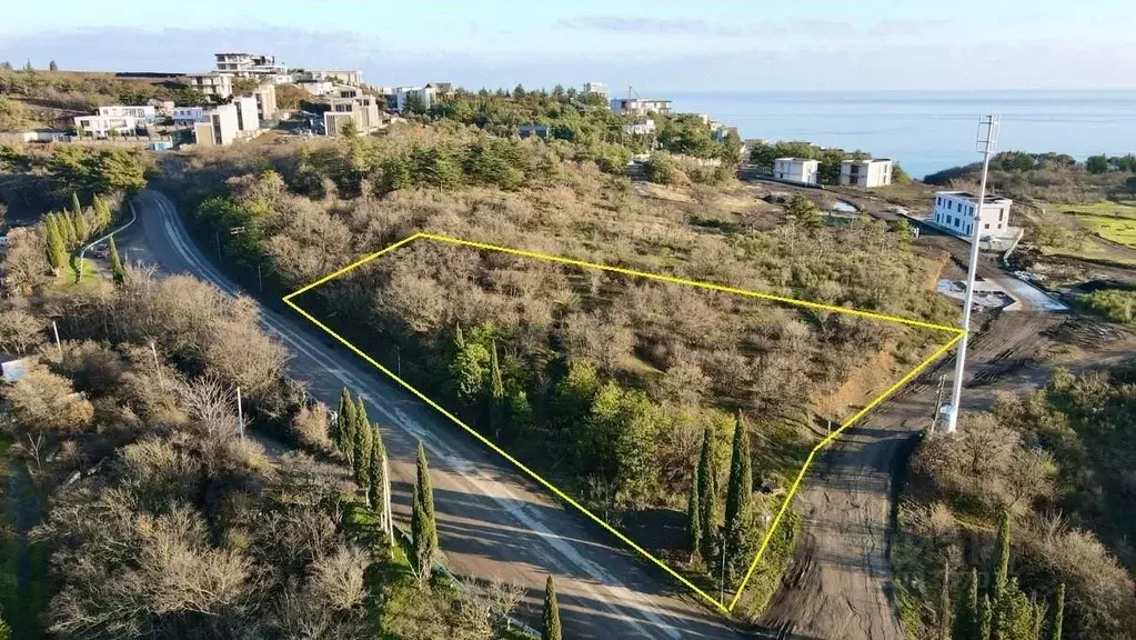 Участок в Крым, Алушта муниципальный округ, пос. Семидворье  (50.0 ... - Фото 1