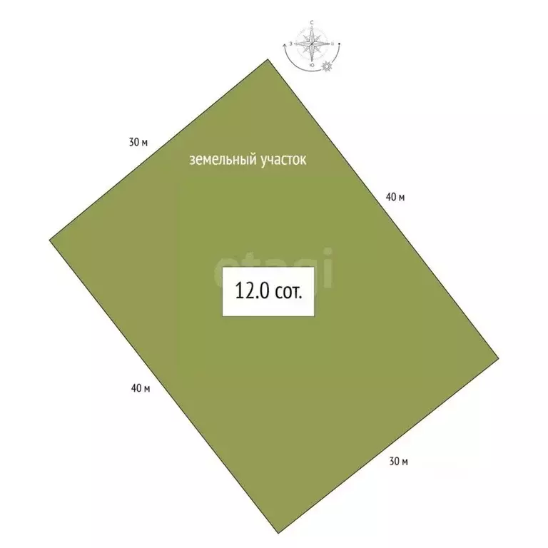 Участок в Новосибирская область, Искитимский район, Листвянский ... - Фото 2