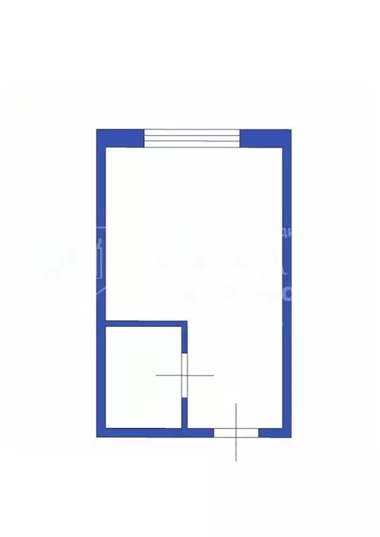 1-к кв. Кемеровская область, Кемерово Рекордная ул., 2А (18.6 м) - Фото 0