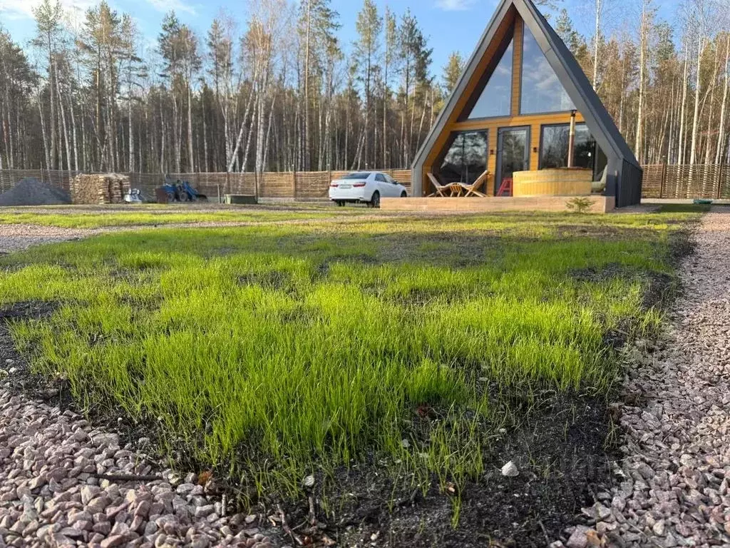 Дом в Карелия, Прионежский район, с. Деревянное ул. Лучистая, 4 (55 м) - Фото 0