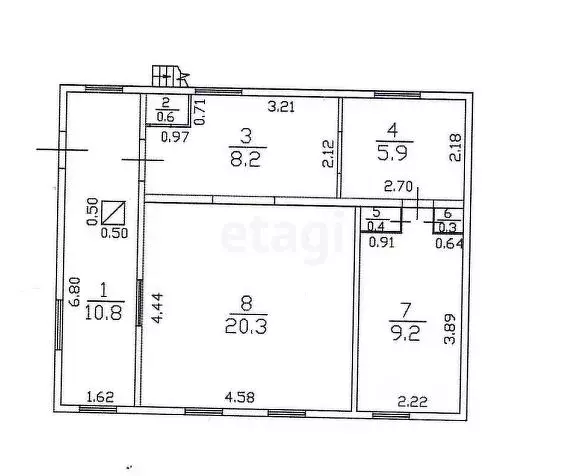Дом в Удмуртия, Можга Можгинский район, Заводская ул., 61 (90 м) - Фото 1
