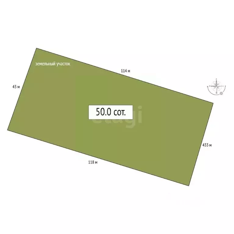 Участок в Алтай, Чемальский район, с. Еланда Катунская ул., 24А (50.0 ... - Фото 1