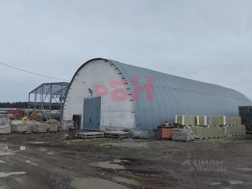 Склад в Свердловская область, Березовский пос. ЦОФ, 27 (531 м) - Фото 1