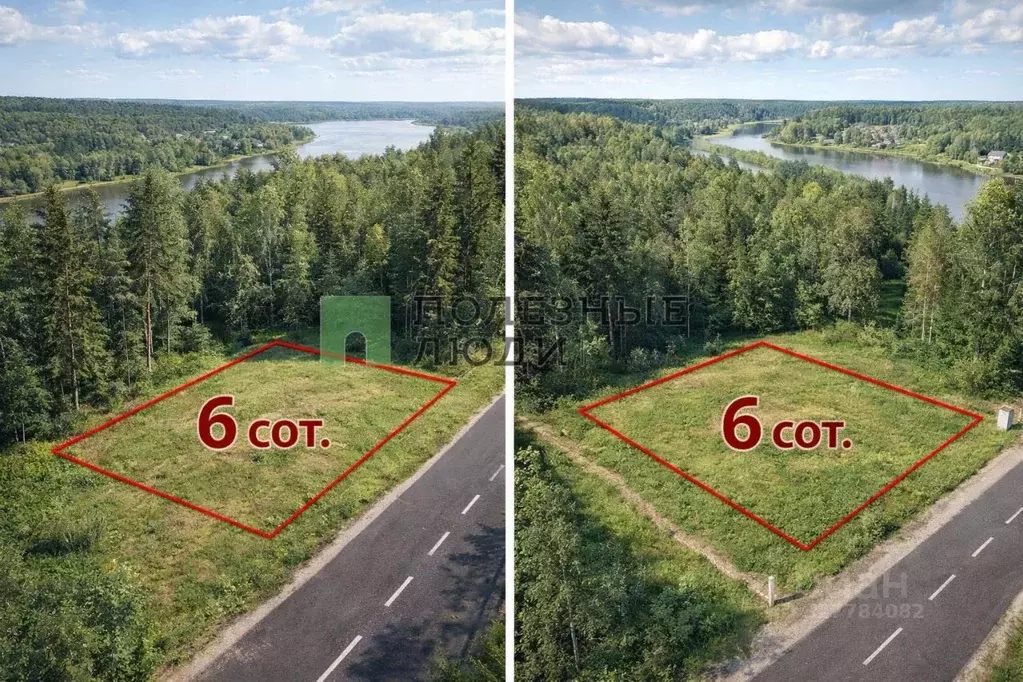 Участок в Калужская область, Тарусский муниципальный округ, Алекино ... - Фото 2