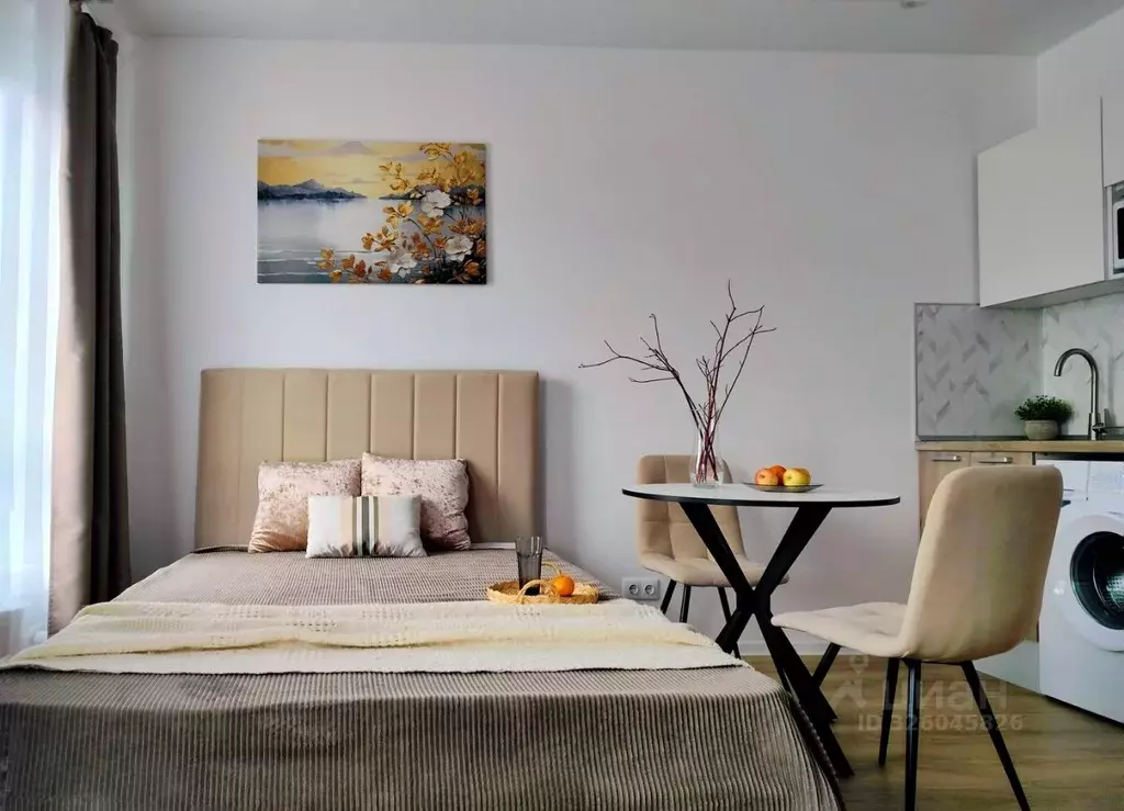 Студия Московская область, Одинцово ул. Березовая, 4к2 (25.5 м) - Фото 1