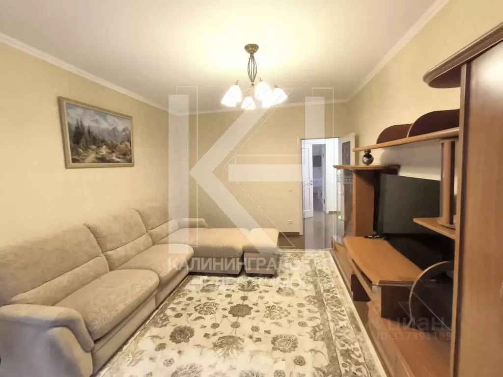 2-к кв. Калининградская область, Светлогорск ул. Тихомирова, 3 (54.4 ... - Фото 1