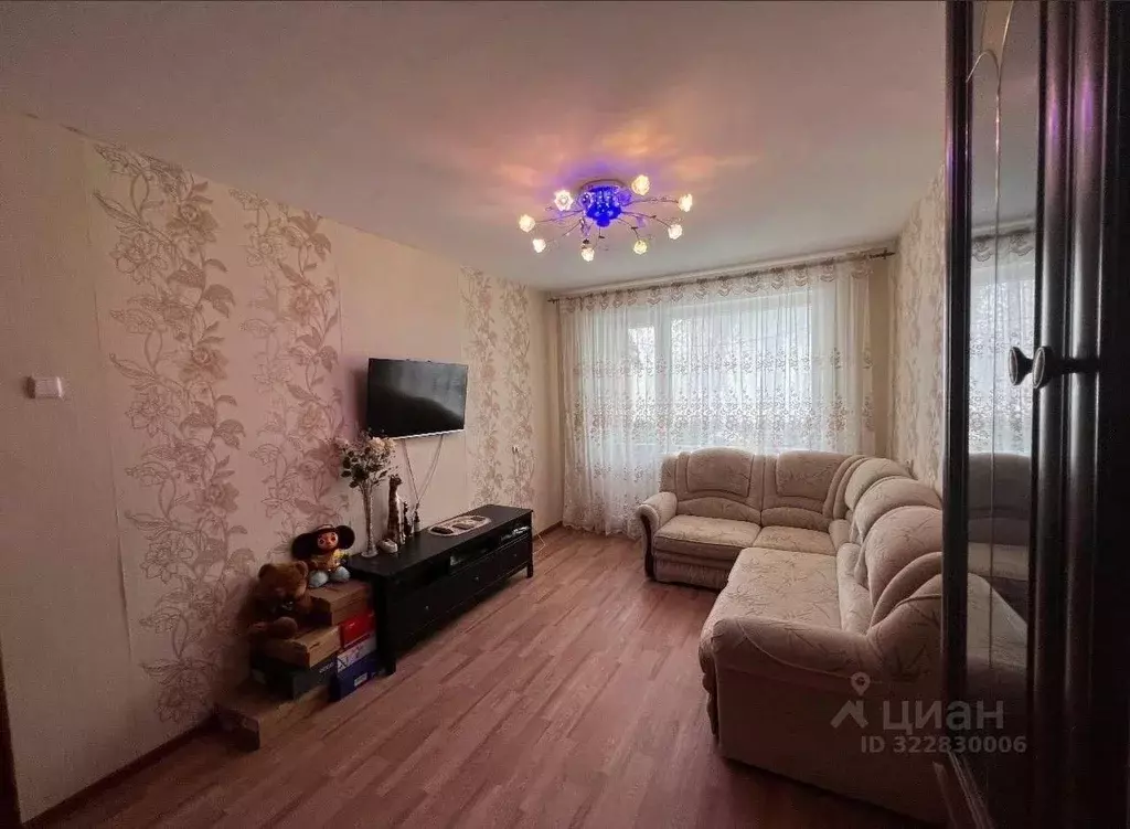 2-к кв. Нижегородская область, Кстово Нижегородская ул., 1 (50.4 м) - Фото 2