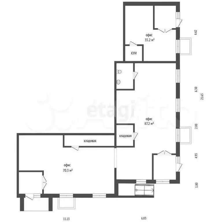 Продам помещение свободного назначения, 192.74 м - Фото 0